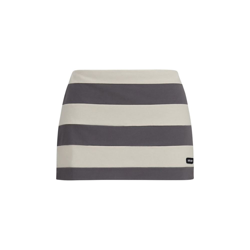 Miu Miu Multicolor Cotton Mini Skirt