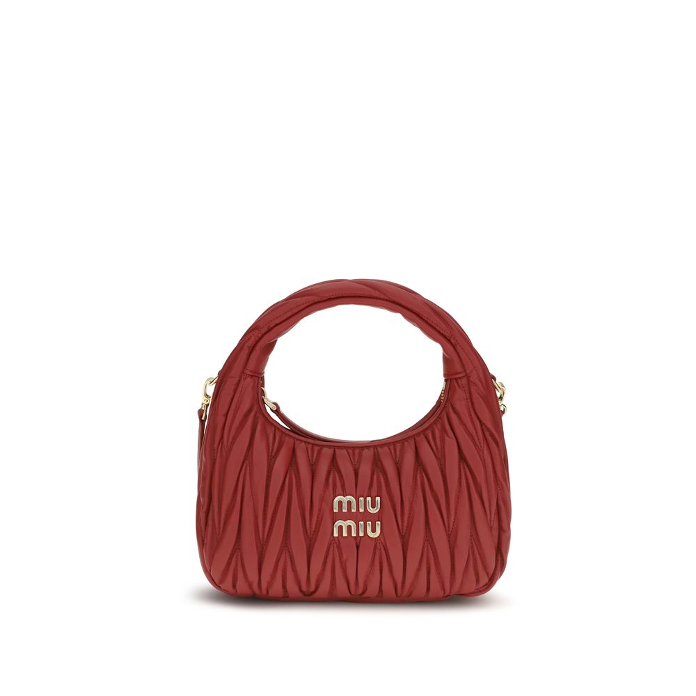 Miu Miu Red Leather Handbag