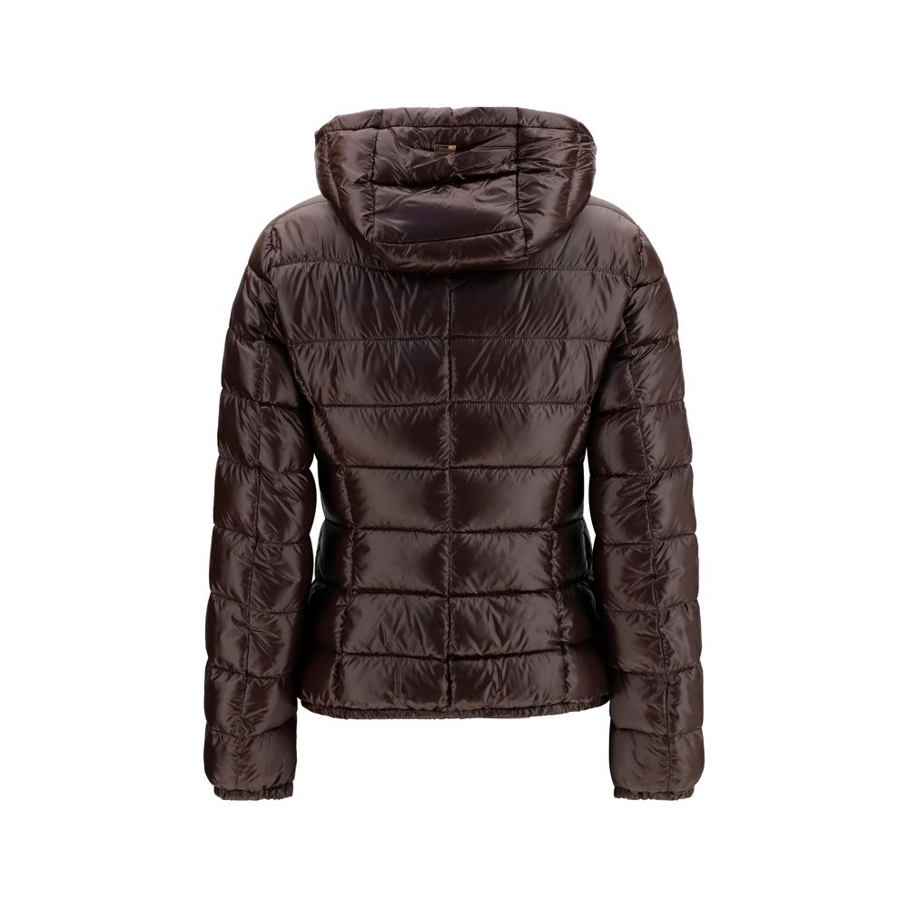 Herno Brown Polyamide Full-Length Jacket
