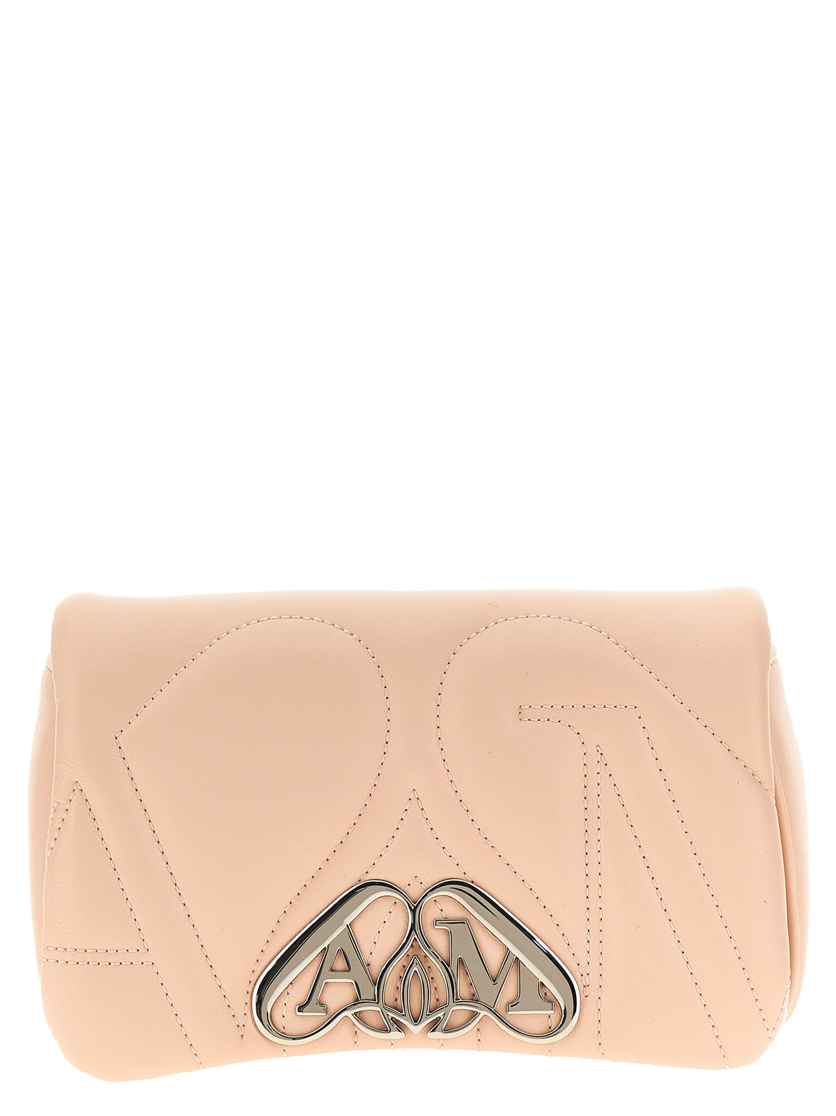 Alexander McQueen Beige Leather Crossbody Bag