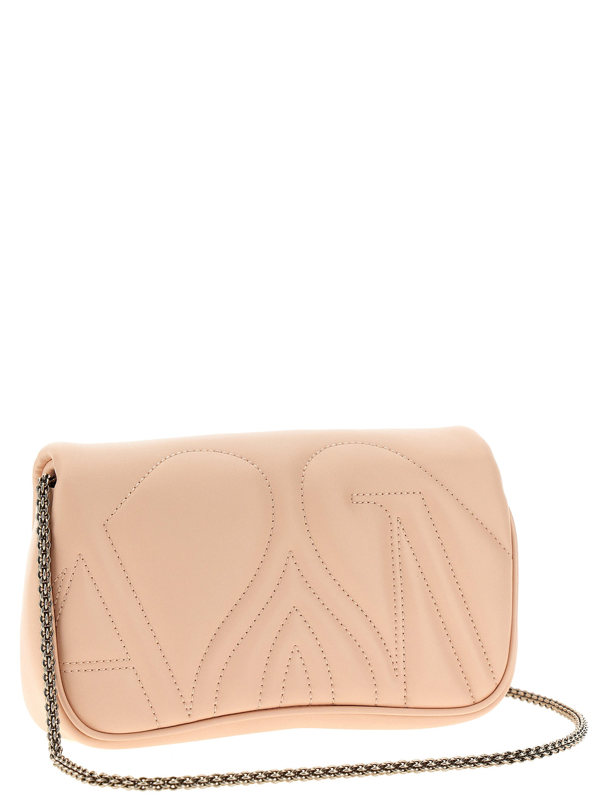 Alexander McQueen Beige Leather Crossbody Bag