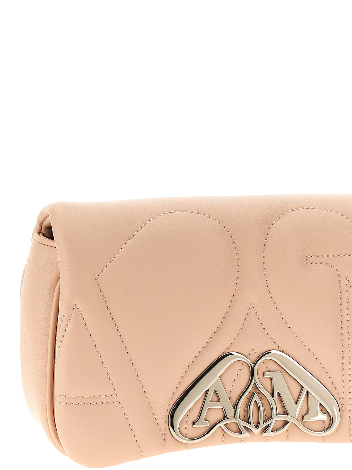 Alexander McQueen Beige Leather Crossbody Bag