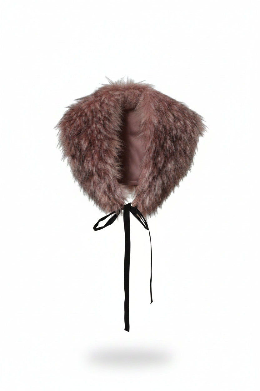 Dolce & Gabbana Faux Fur Knit Shrug