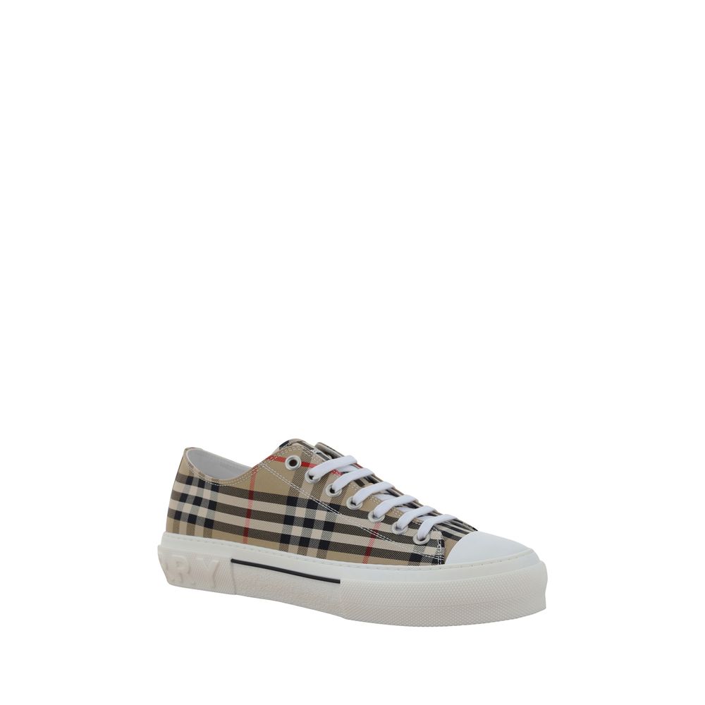 Burberry Brown Low Top Sneakers