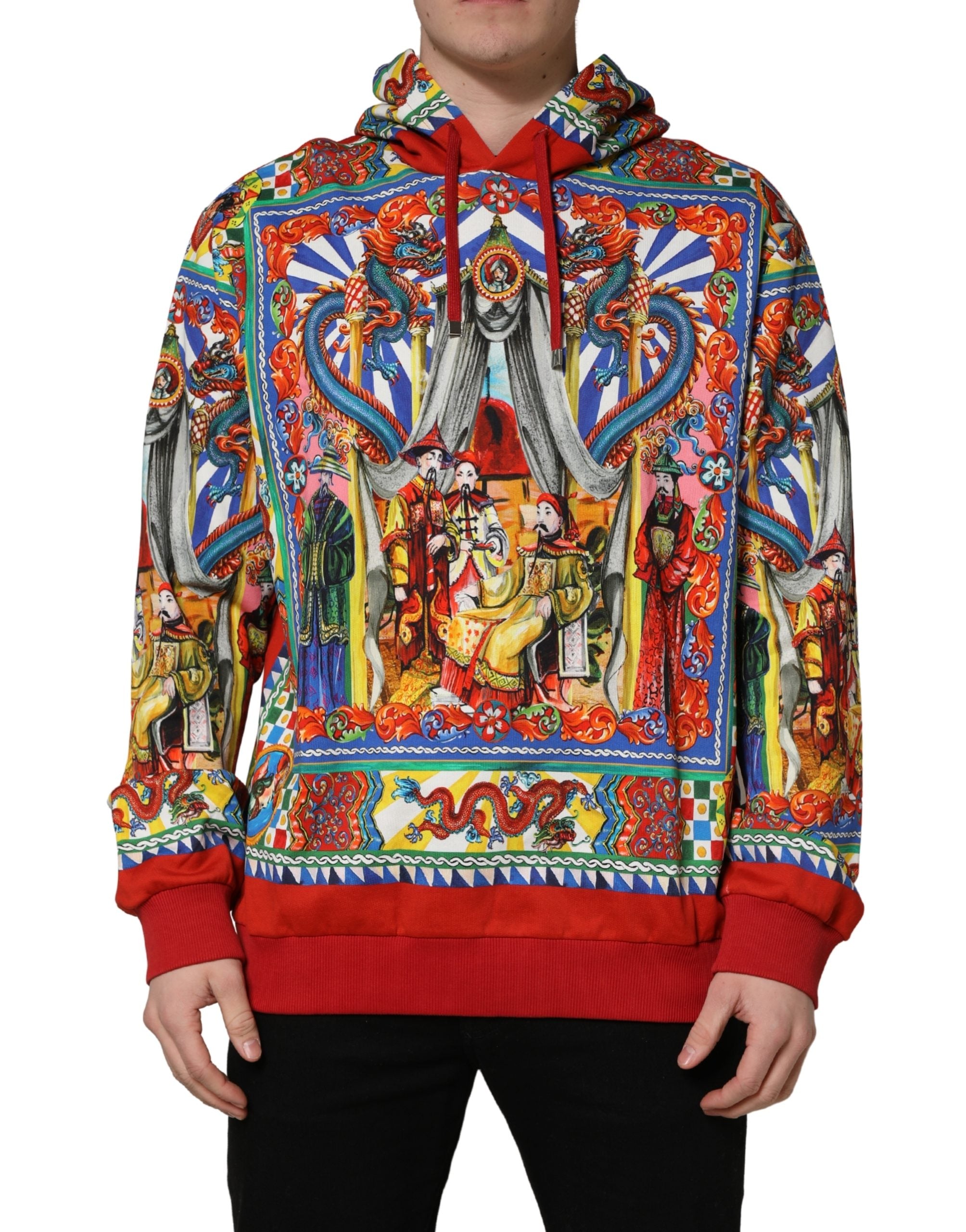 Dolce & Gabbana Teatro Dei Pupi Graphic Printed Hoodie