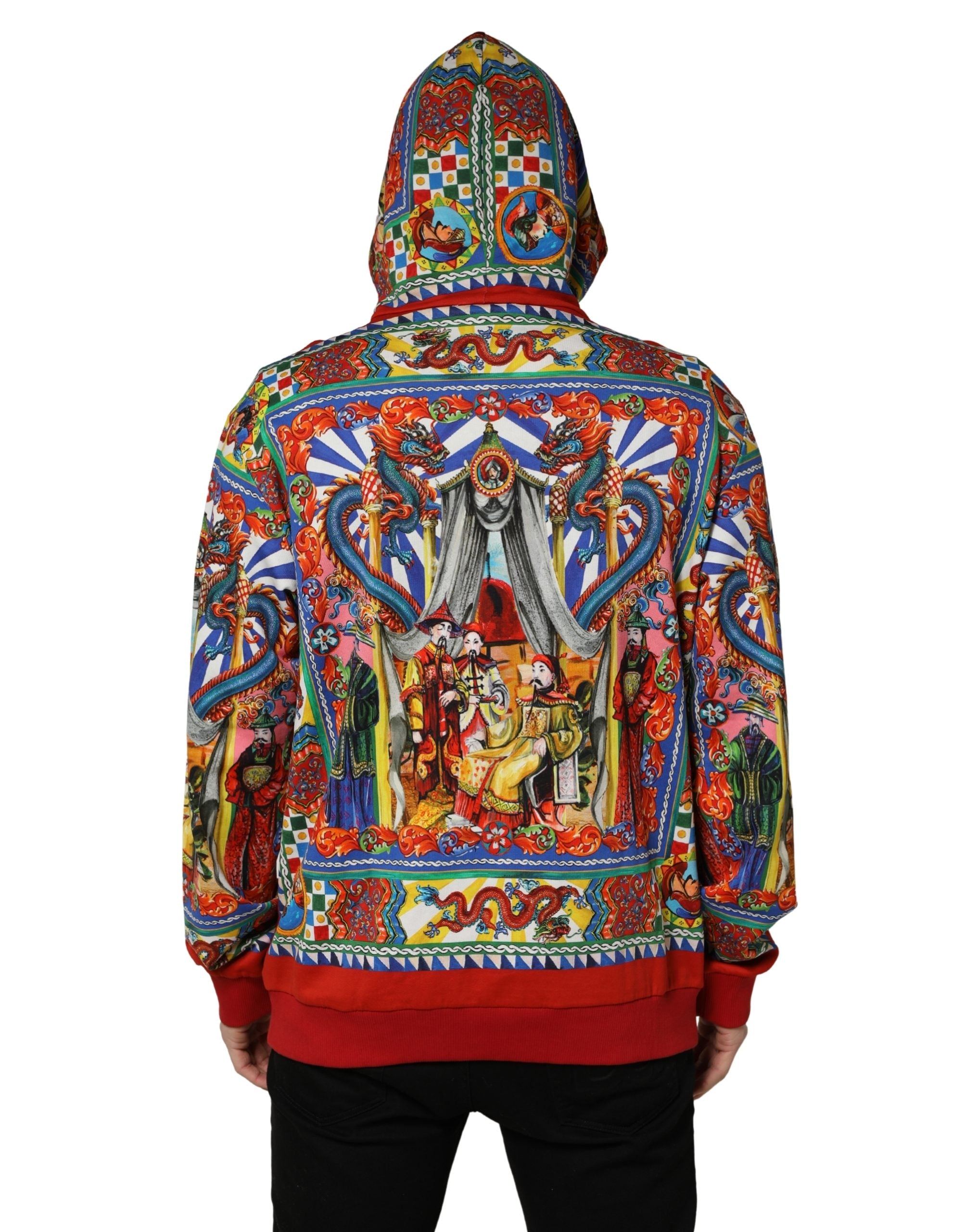 Dolce & Gabbana Teatro Dei Pupi Graphic Printed Hoodie