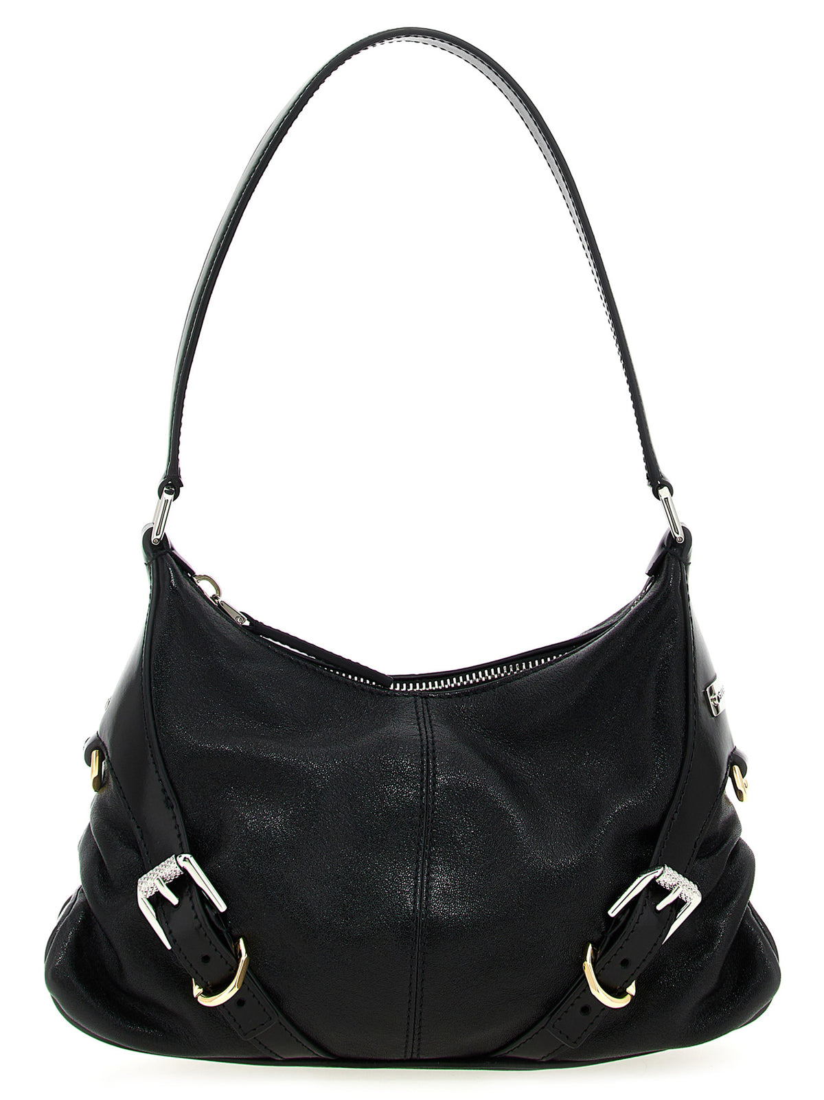 Givenchy 'Voyou' Black Leather Shoulder Bag