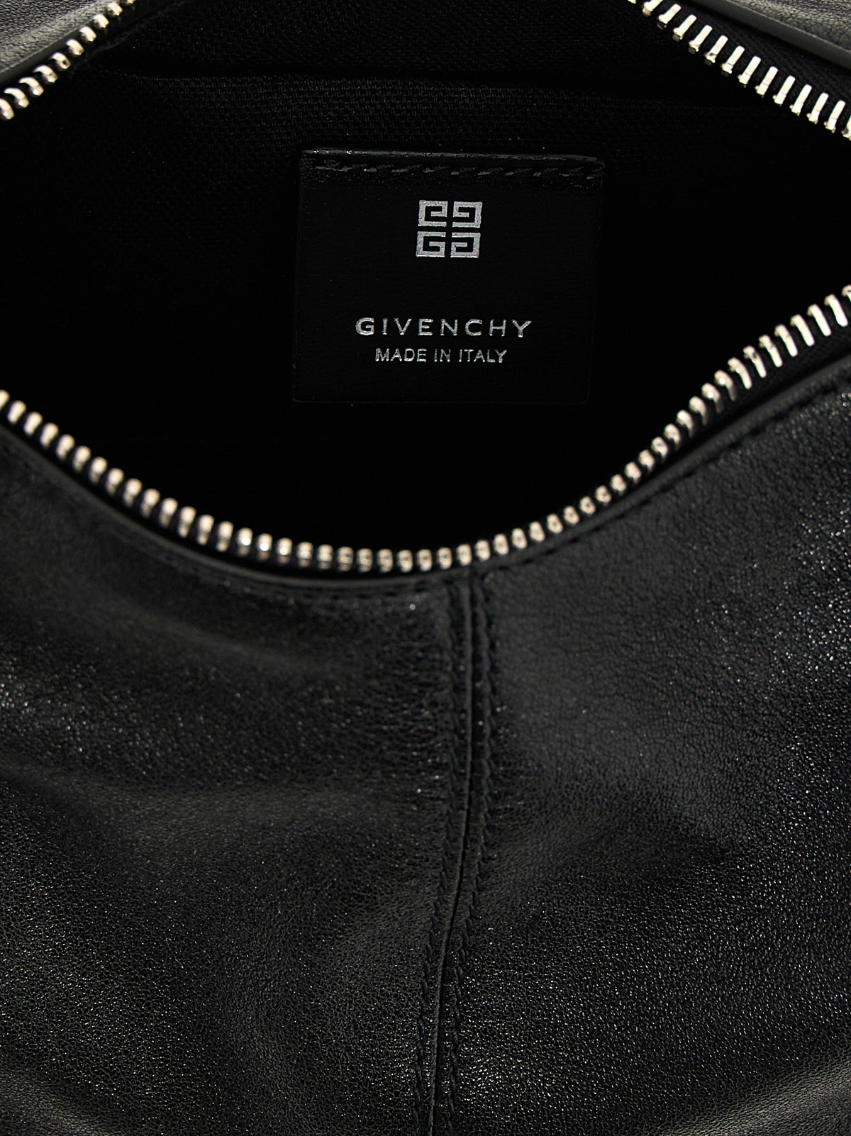 Givenchy 'Voyou' Black Leather Shoulder Bag