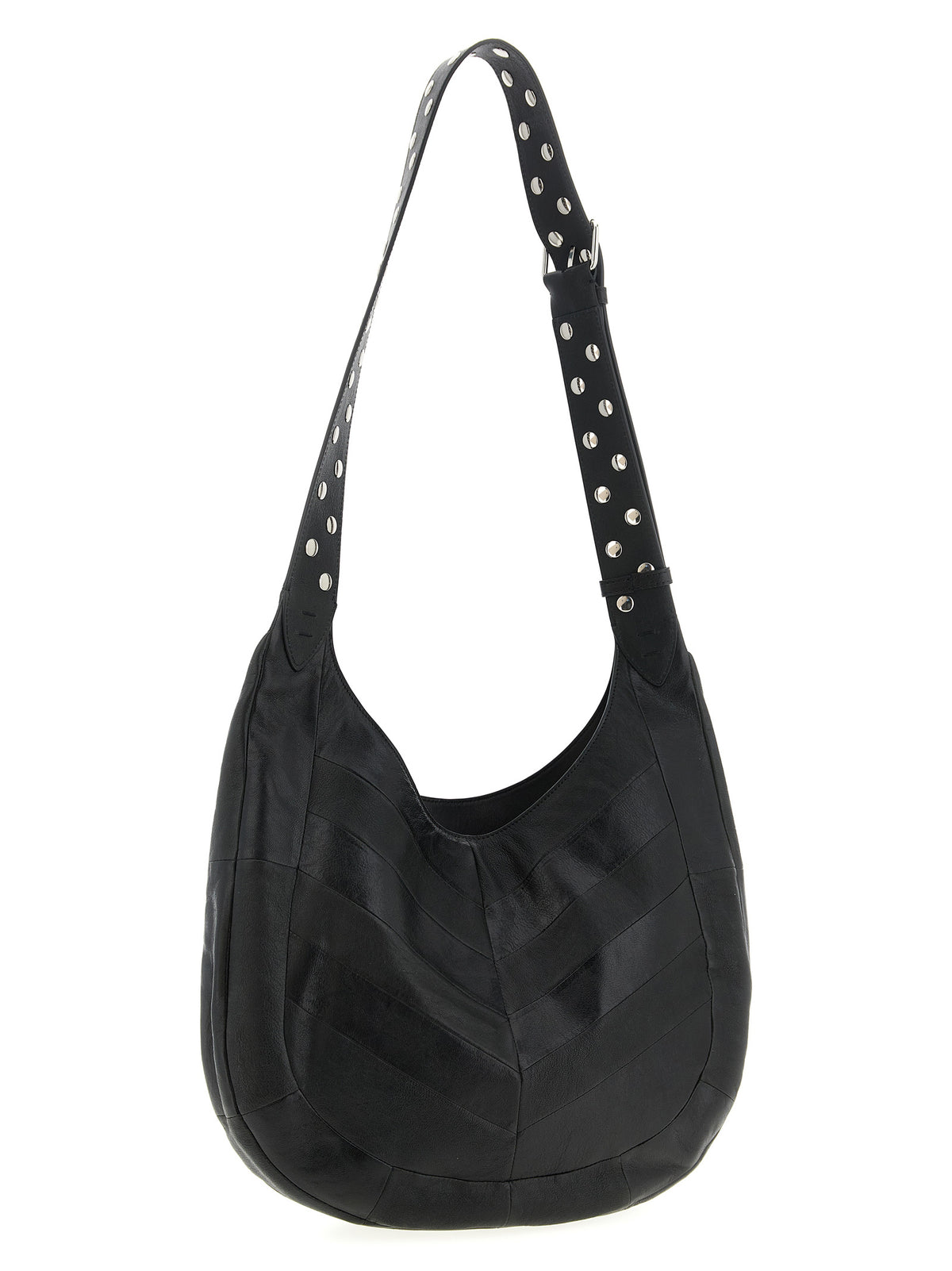Valentino Garavani Black Leather Shoulder Bag