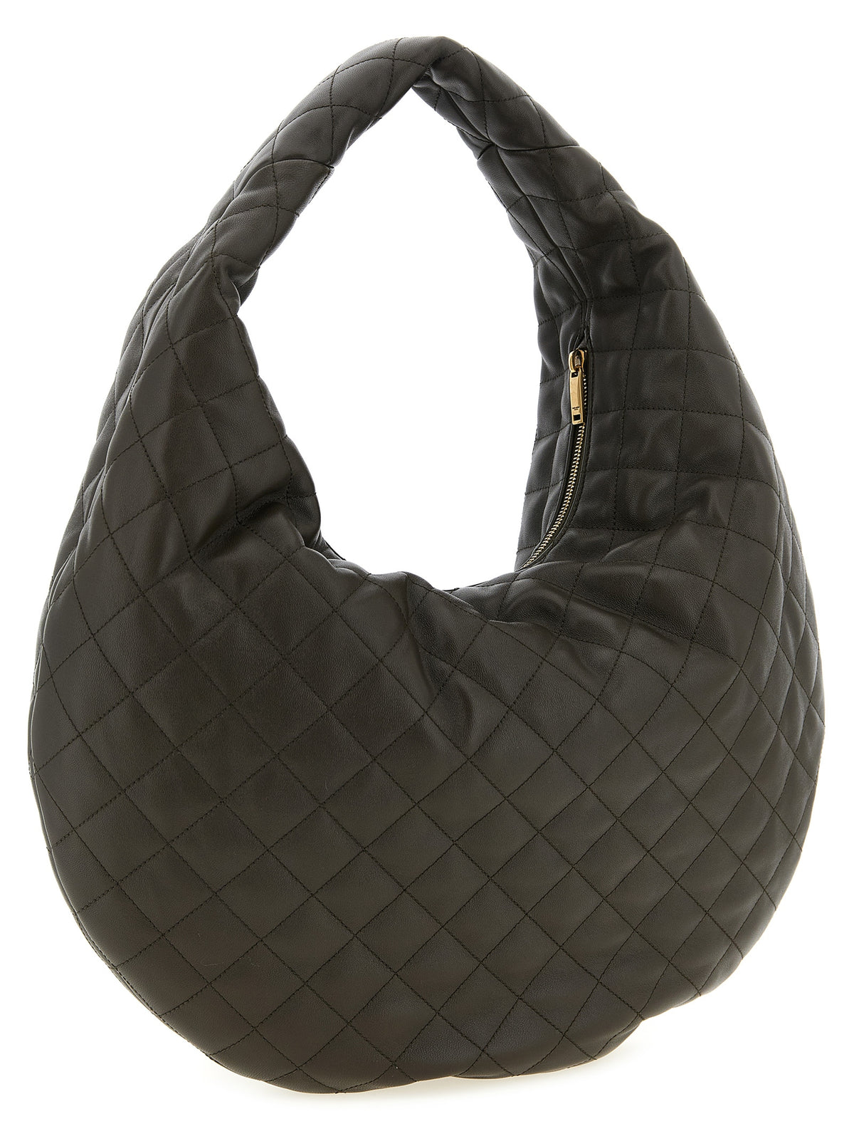 Saint Laurent Brown Leather Shoulder Bag