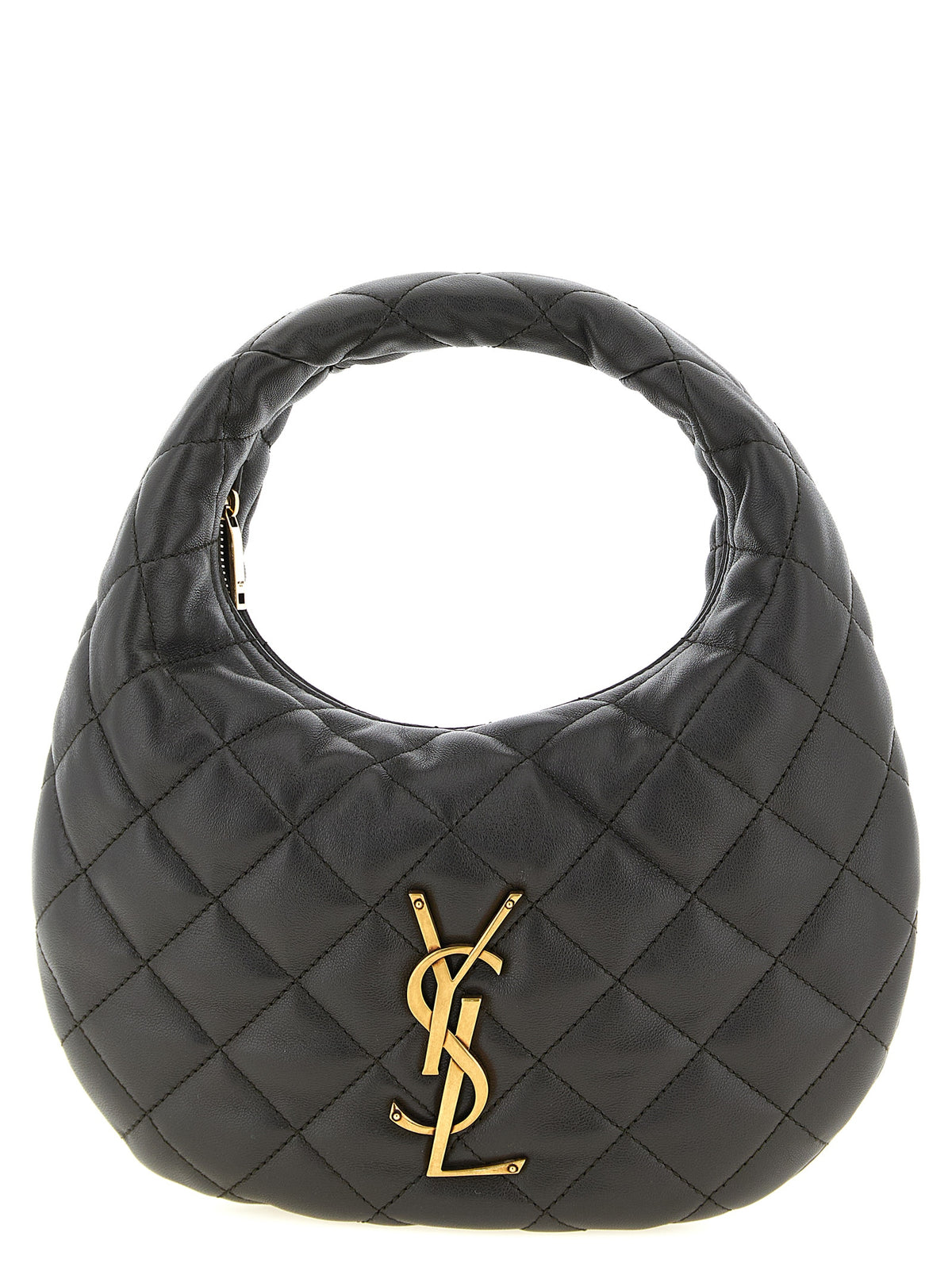 Saint Laurent Brown Leather Handbag