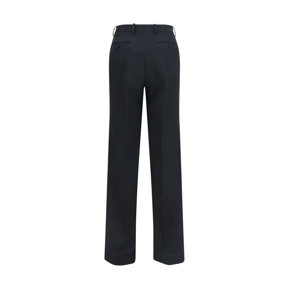 Tom Ford Black Wool Casual Pants