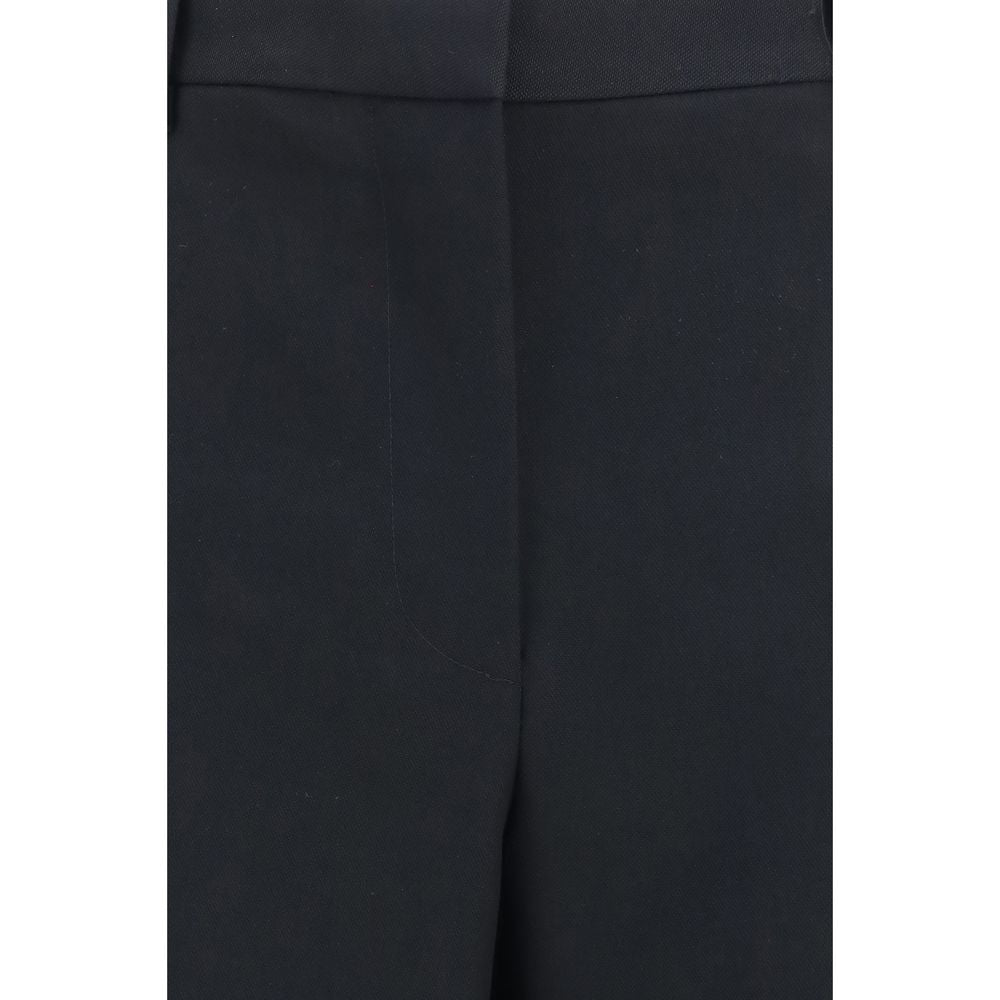 Tom Ford Black Wool Casual Pants