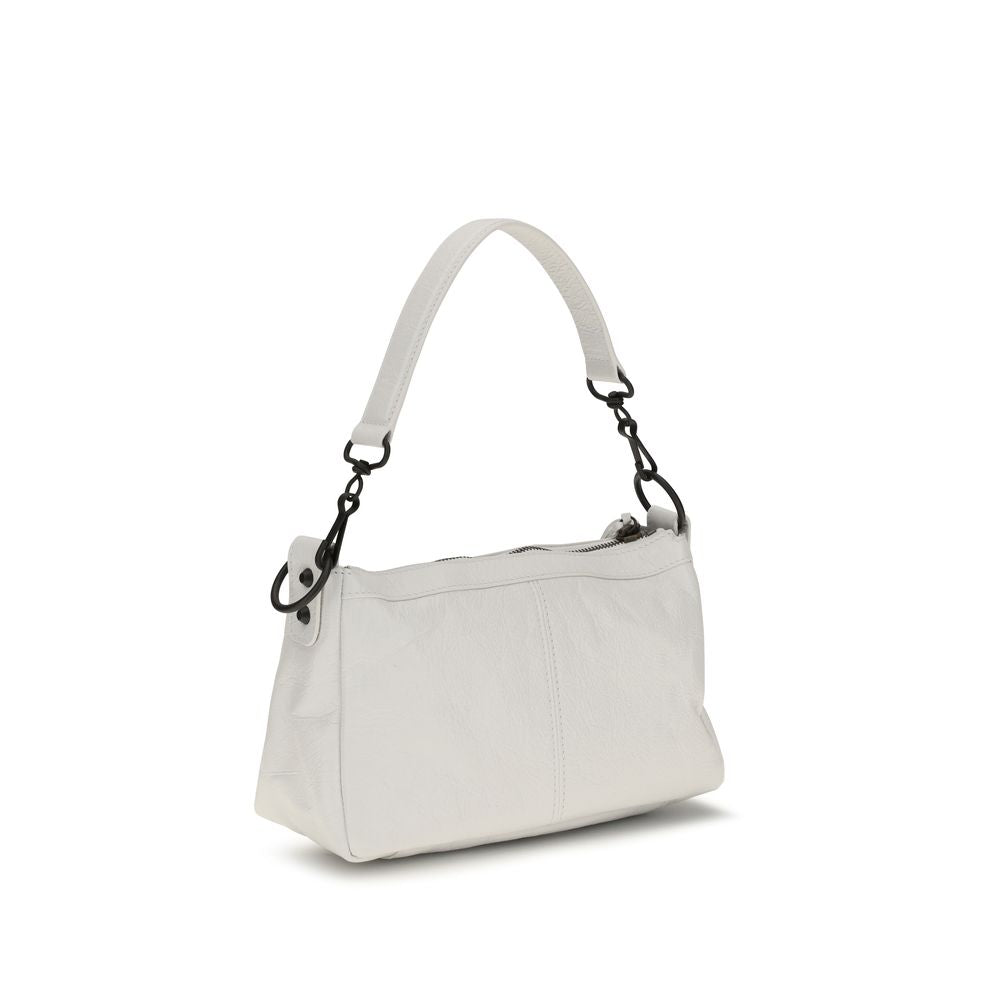 Balenciaga White Lamb Ovis Aries Aries Shoulder Bag