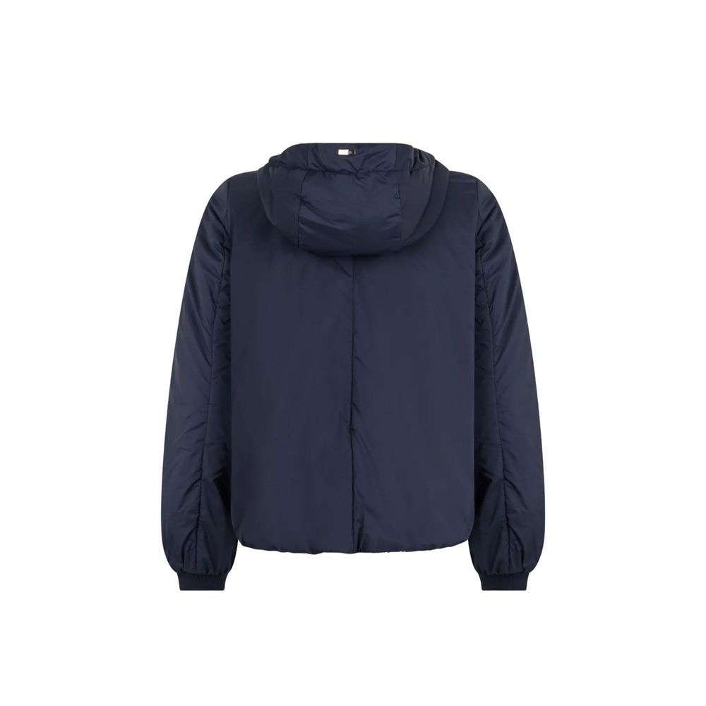 Herno Blue Full-Length Jacket