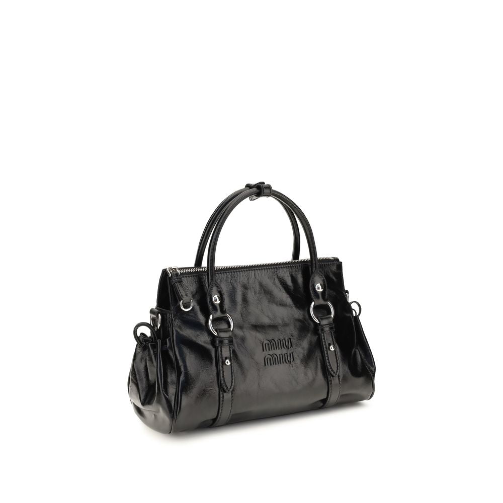 Miu Miu Black Leather Handbag