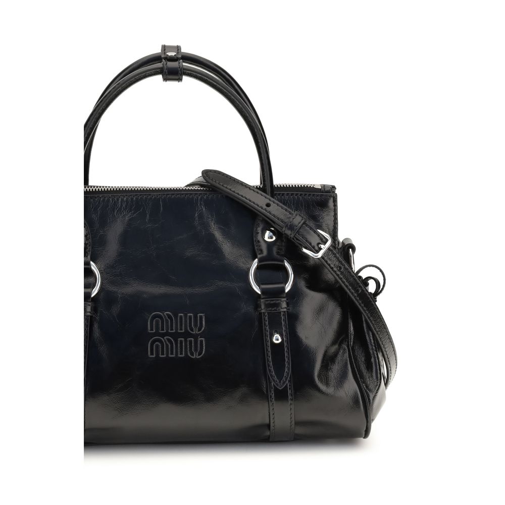 Miu Miu Black Leather Handbag