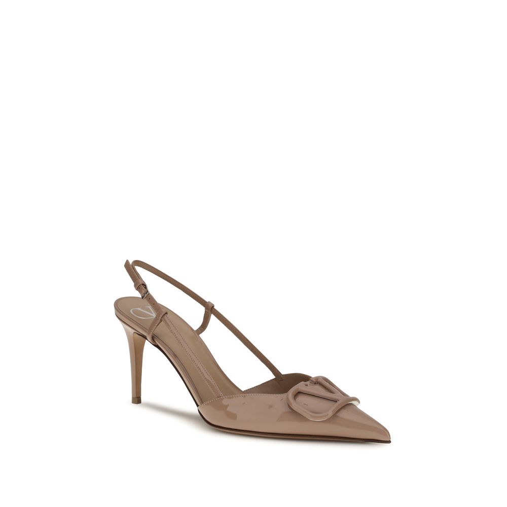 Valentino Garavani Multicolor Leather High Heel Pumps