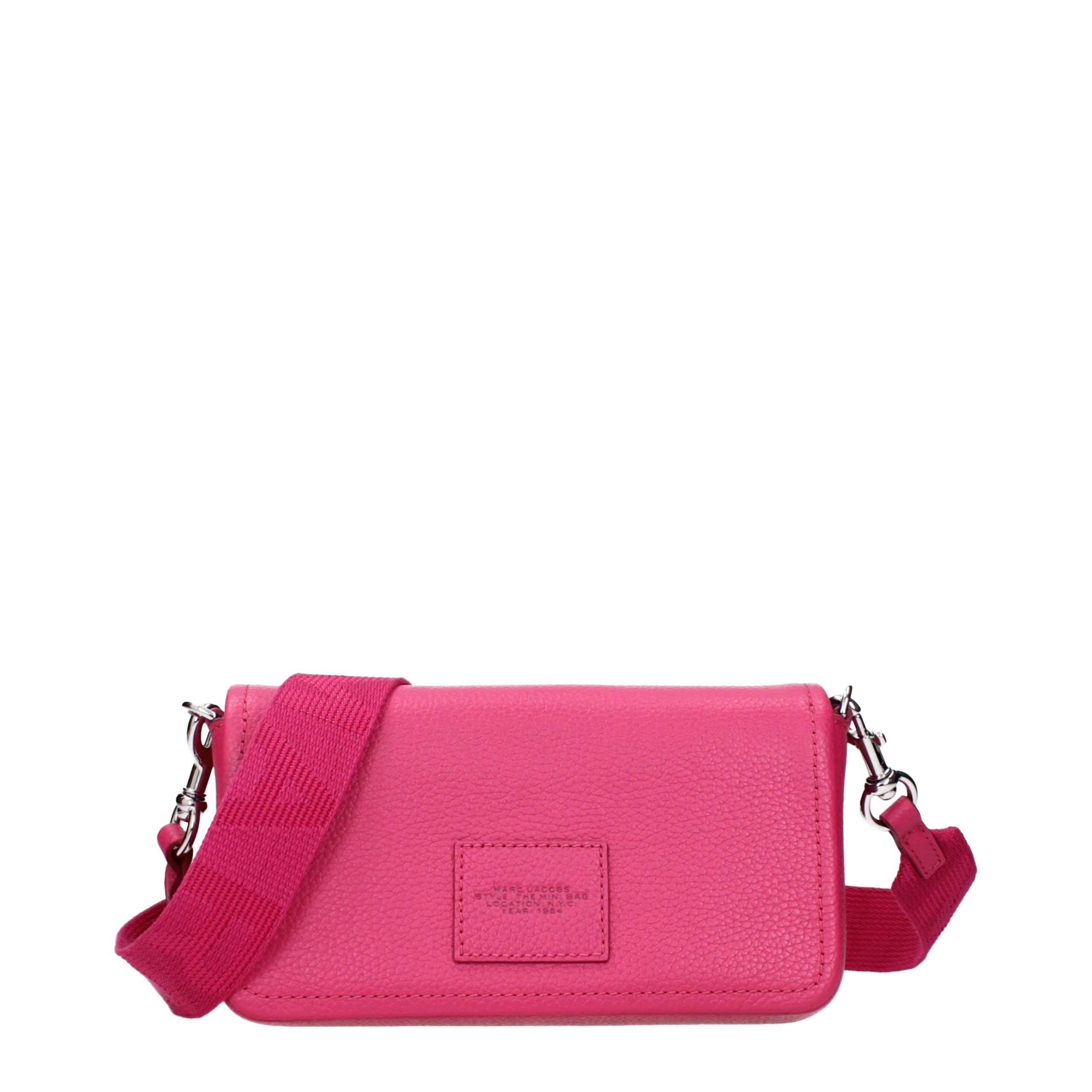 Marc Jacobs Pink Leather Crossbody Bag
