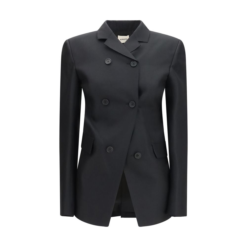 Khaite Black Wool Blazer