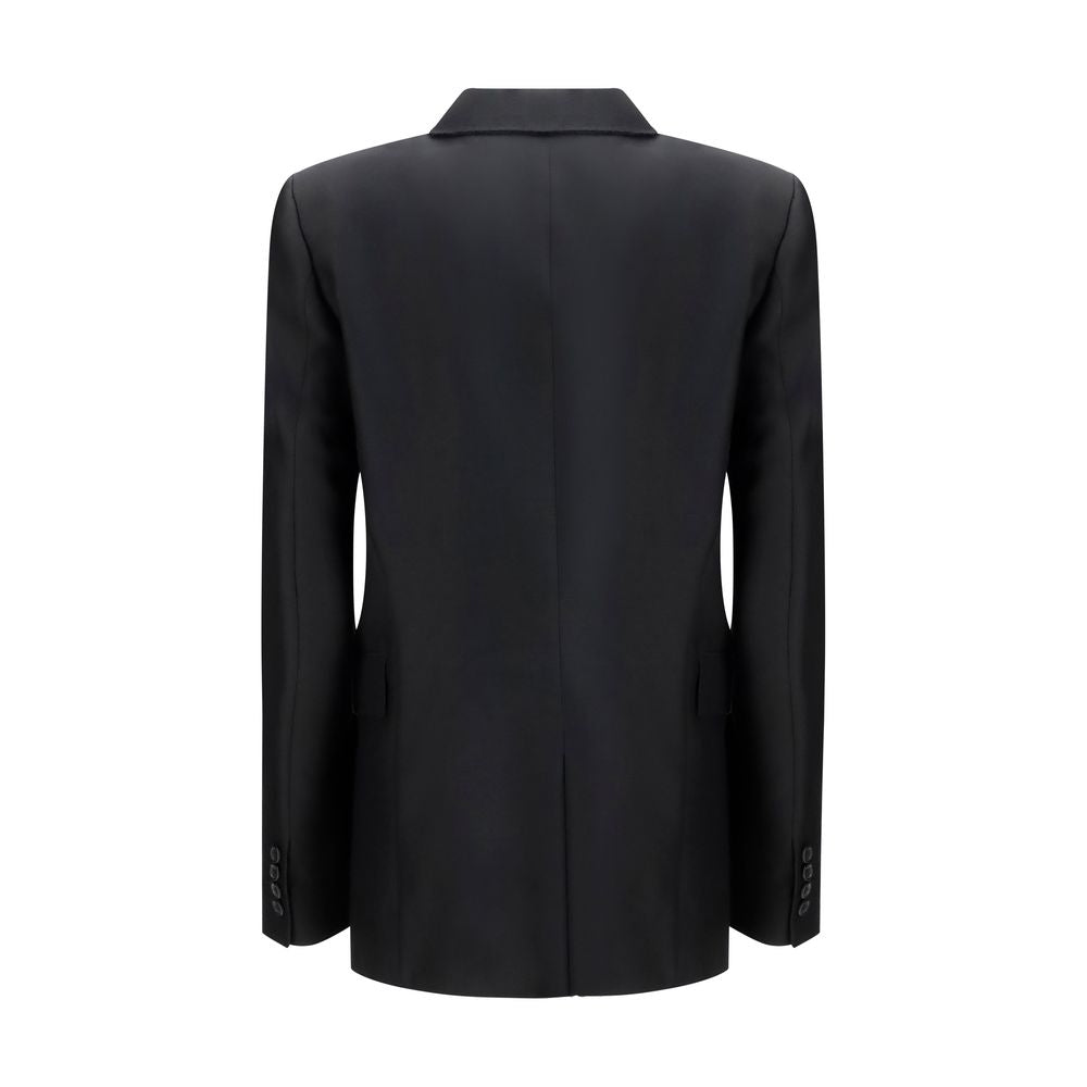 Khaite Black Wool Blazer