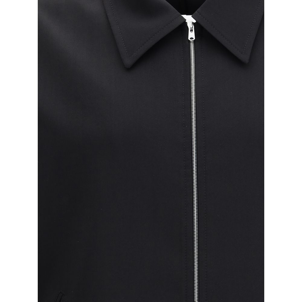 Our Legacy Black Wool Full-Length Jacket