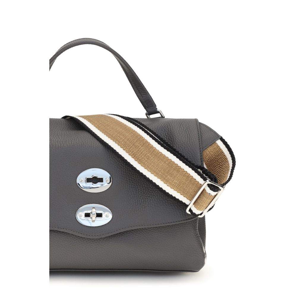 Zanellato Gray Leather Handbag