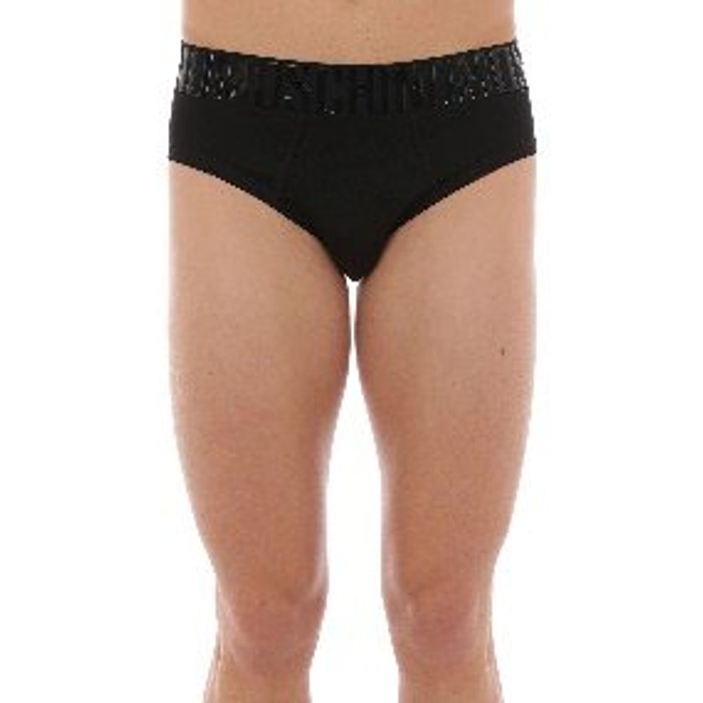 Moschino Black Cotton Briefs