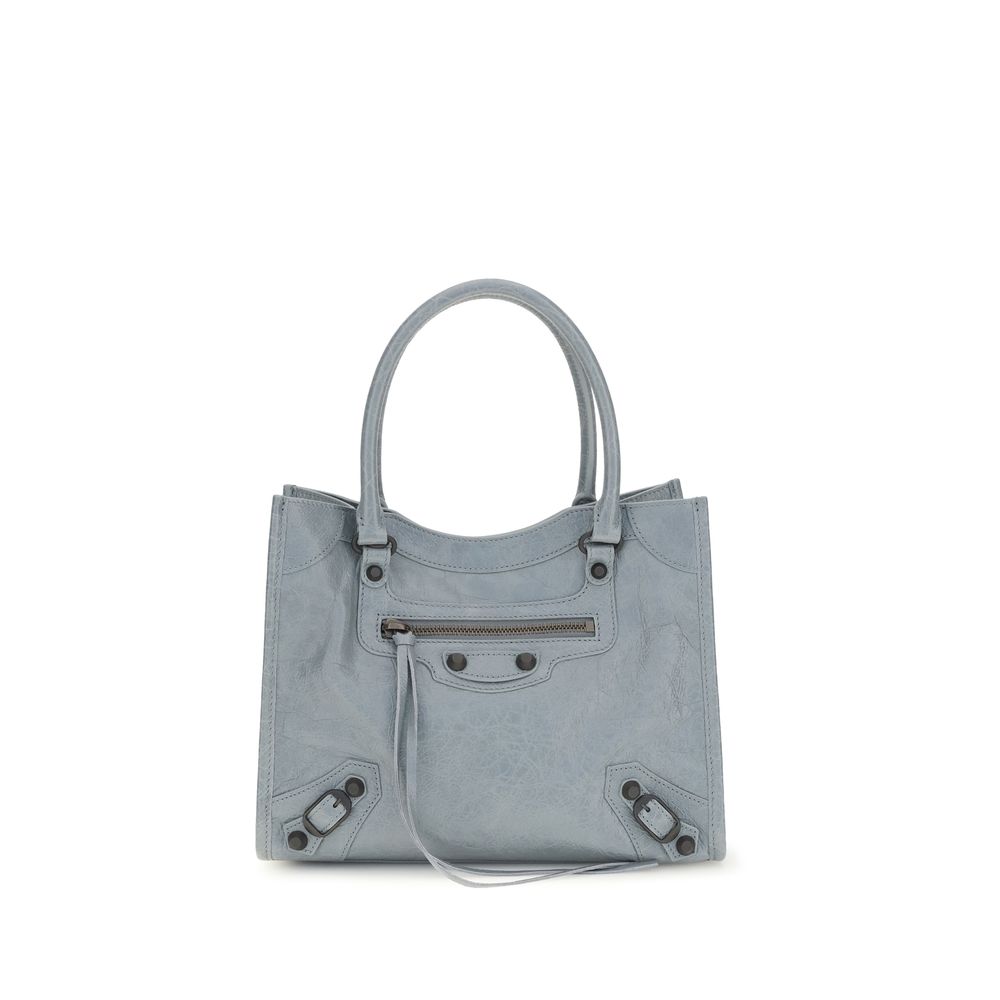 Balenciaga Blue Lamb Ovis Aries Aries Shoulder Bag