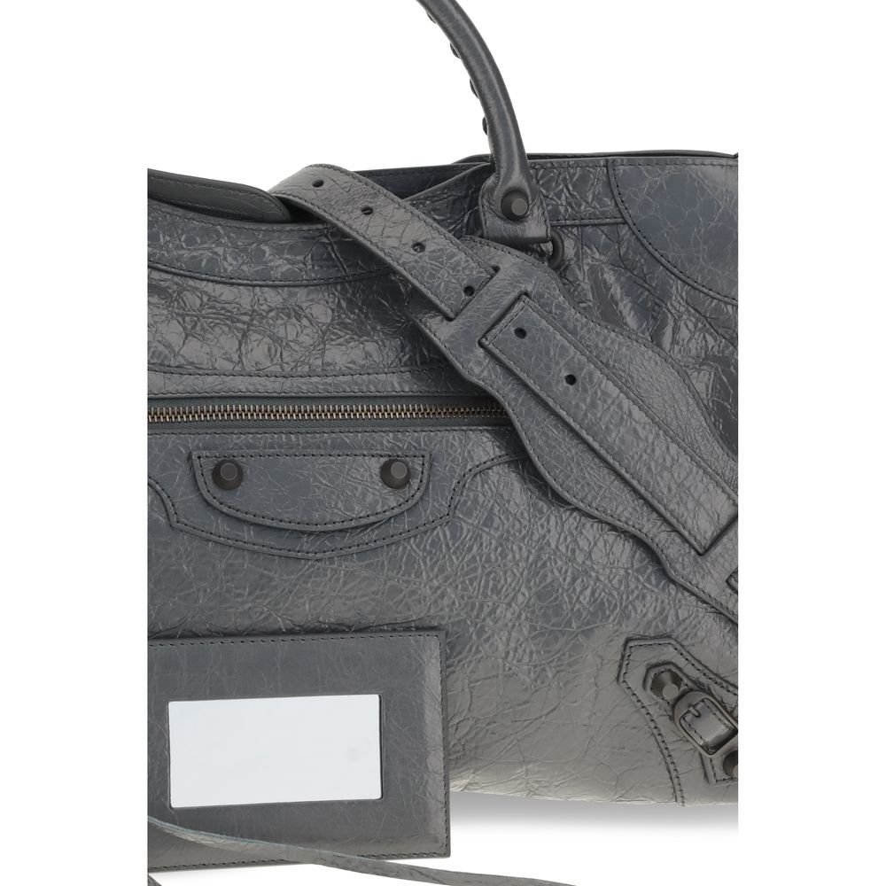 Balenciaga Gray Aries Aries Handbag
