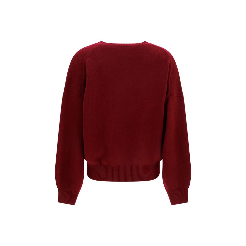 Lisa Yang Bordeaux Cashmere Sweater
