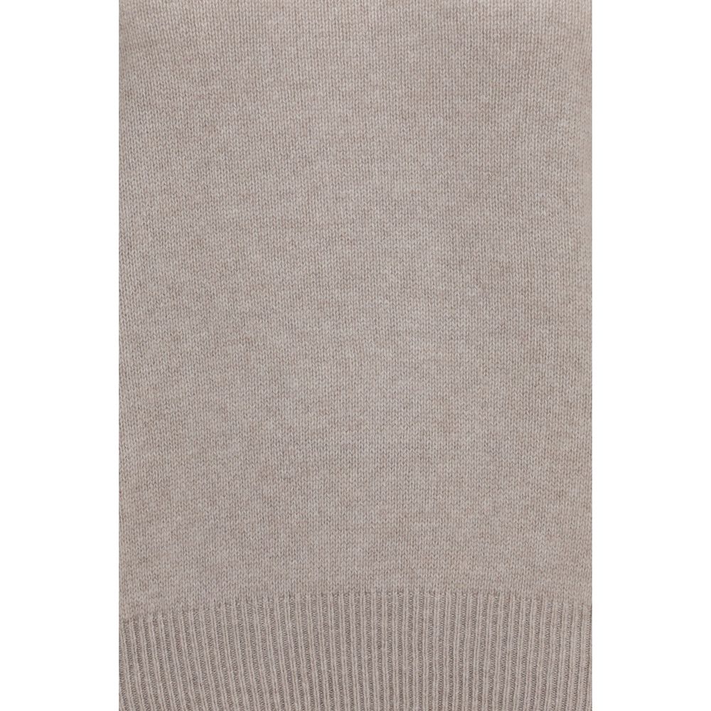 Lisa Yang Beige Cashmere Sweater