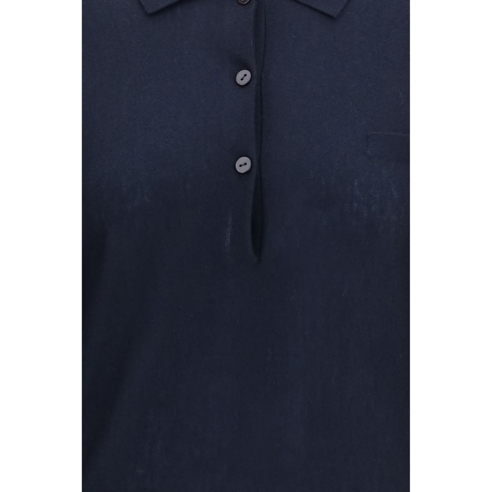 Lisa Yang Blue Cashmere Sweater