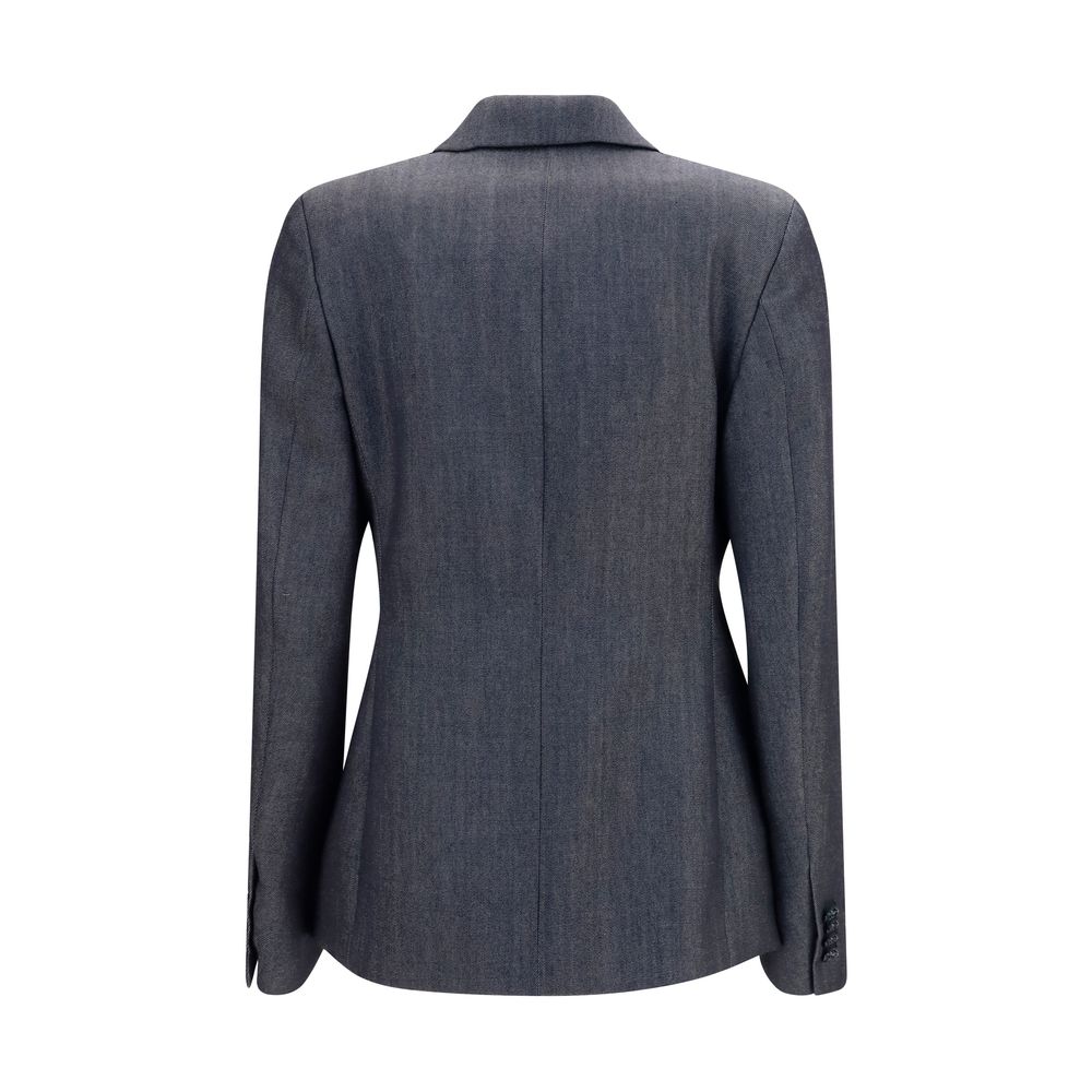 Balenciaga Gray Wool Blazer