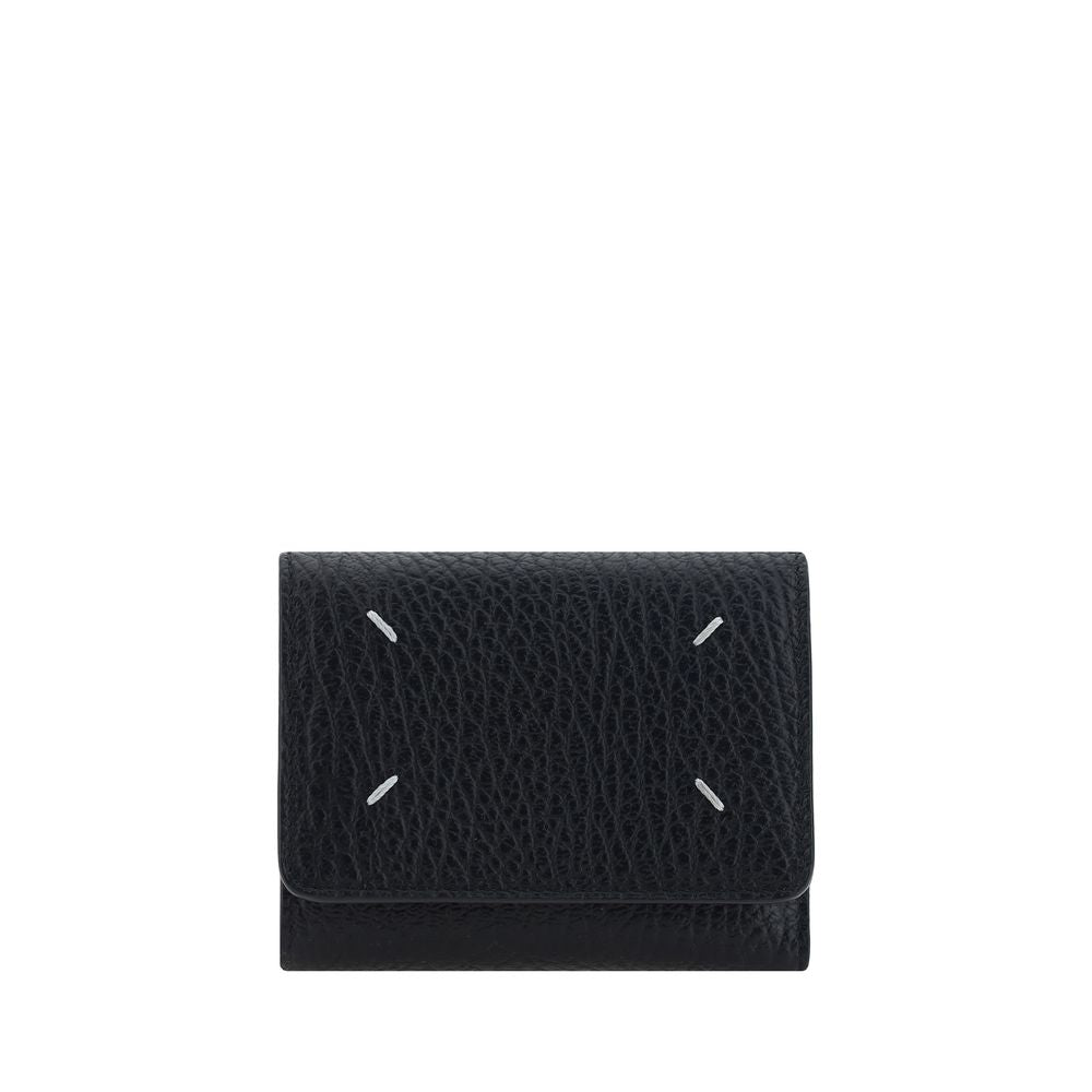Maison Margiela Black Leather Wallet