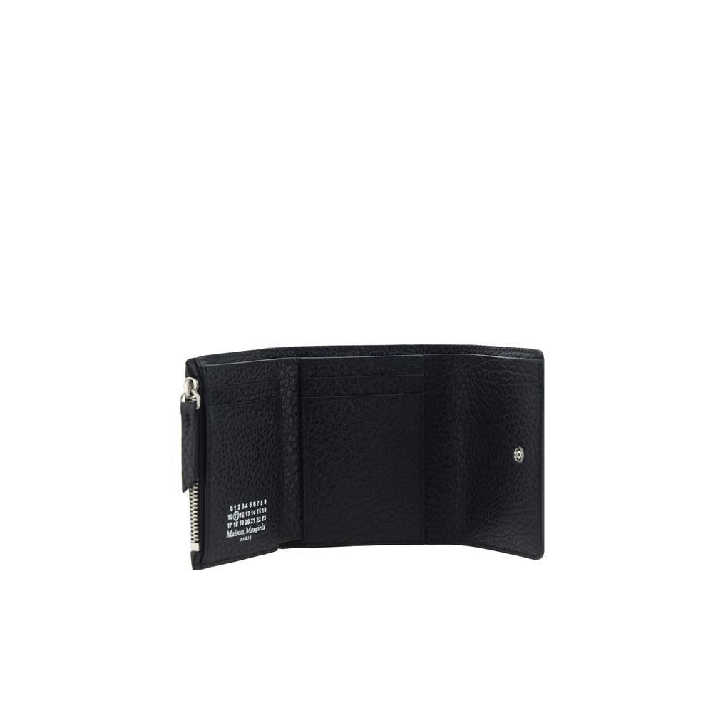 Maison Margiela Black Calf Leather Bos Taurus Wallet