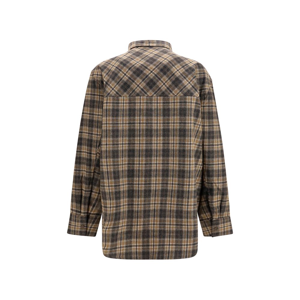 Rohe Multicolor Wool Oves Aries Pattern Shirt