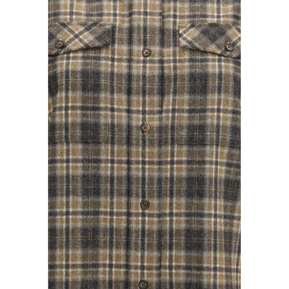 Rohe Multicolor Wool Pattern Shirt