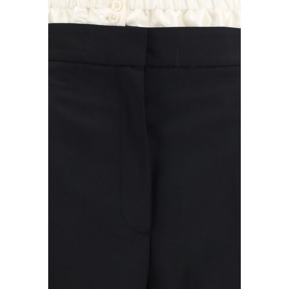 Rohe Black Wool Dress Pants