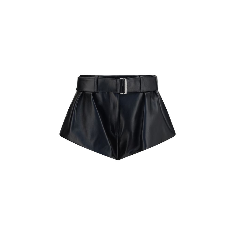 Magda Butrym Black skin Bermuda Shorts