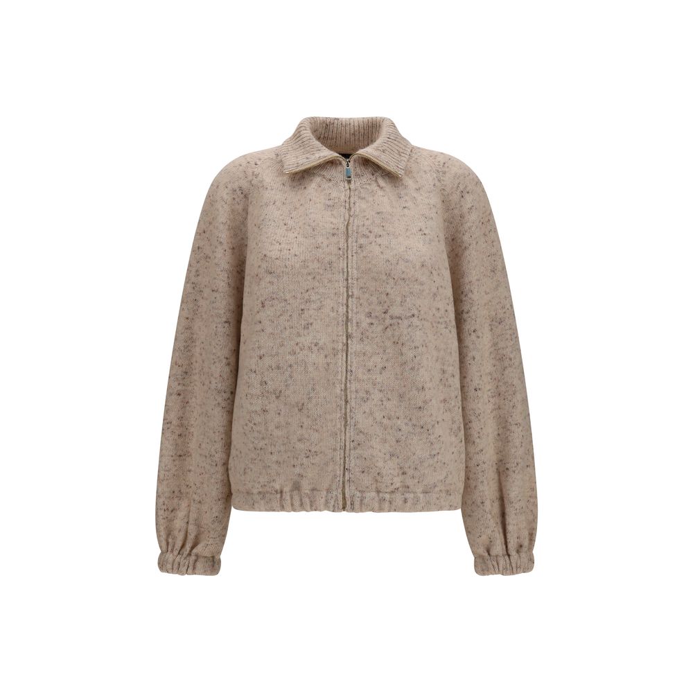 Fabiana Filippi Beige Wool Bomber