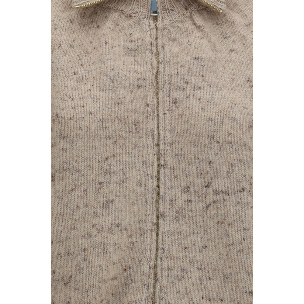 Fabiana Filippi Beige Wool Bomber