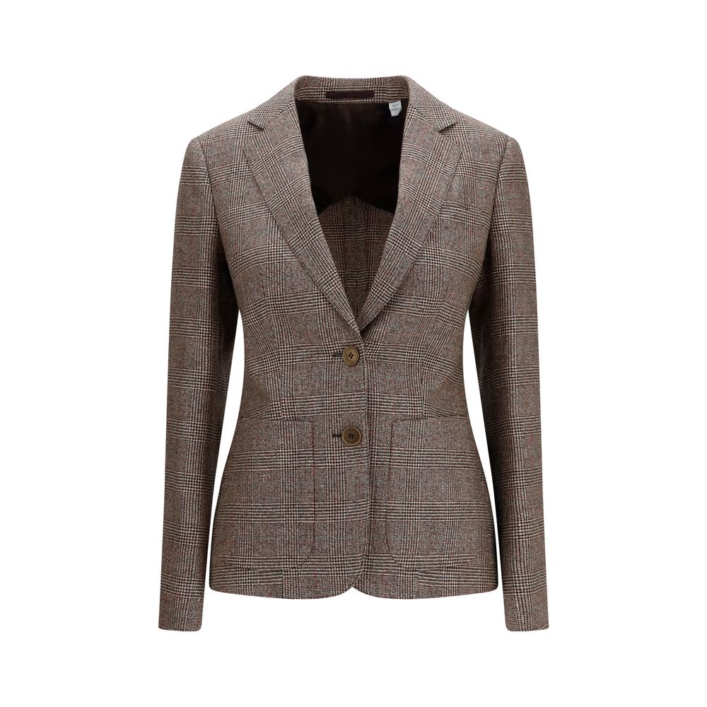 Burberry Brown Wool Blazer