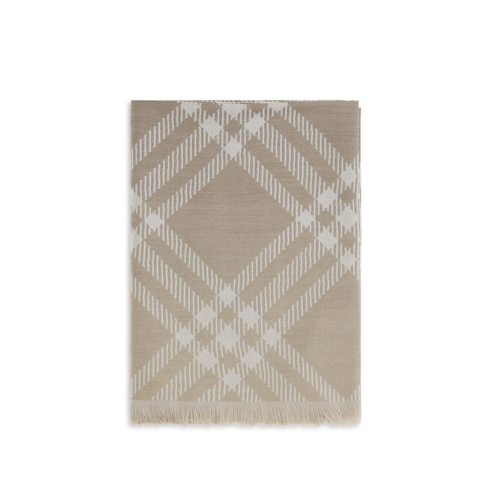Burberry Beige Wool Scarf