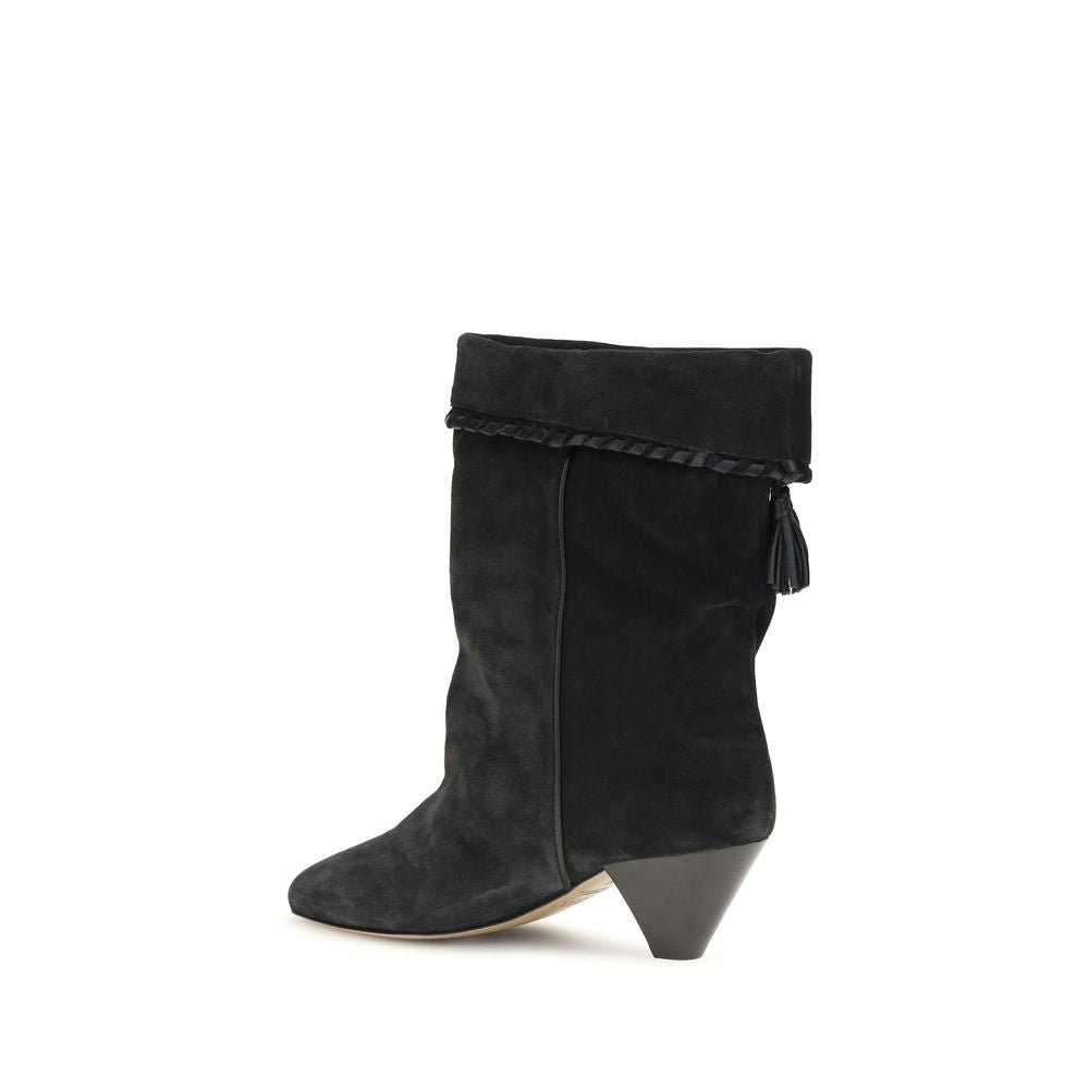 Isabel Marant Black Leather Boots