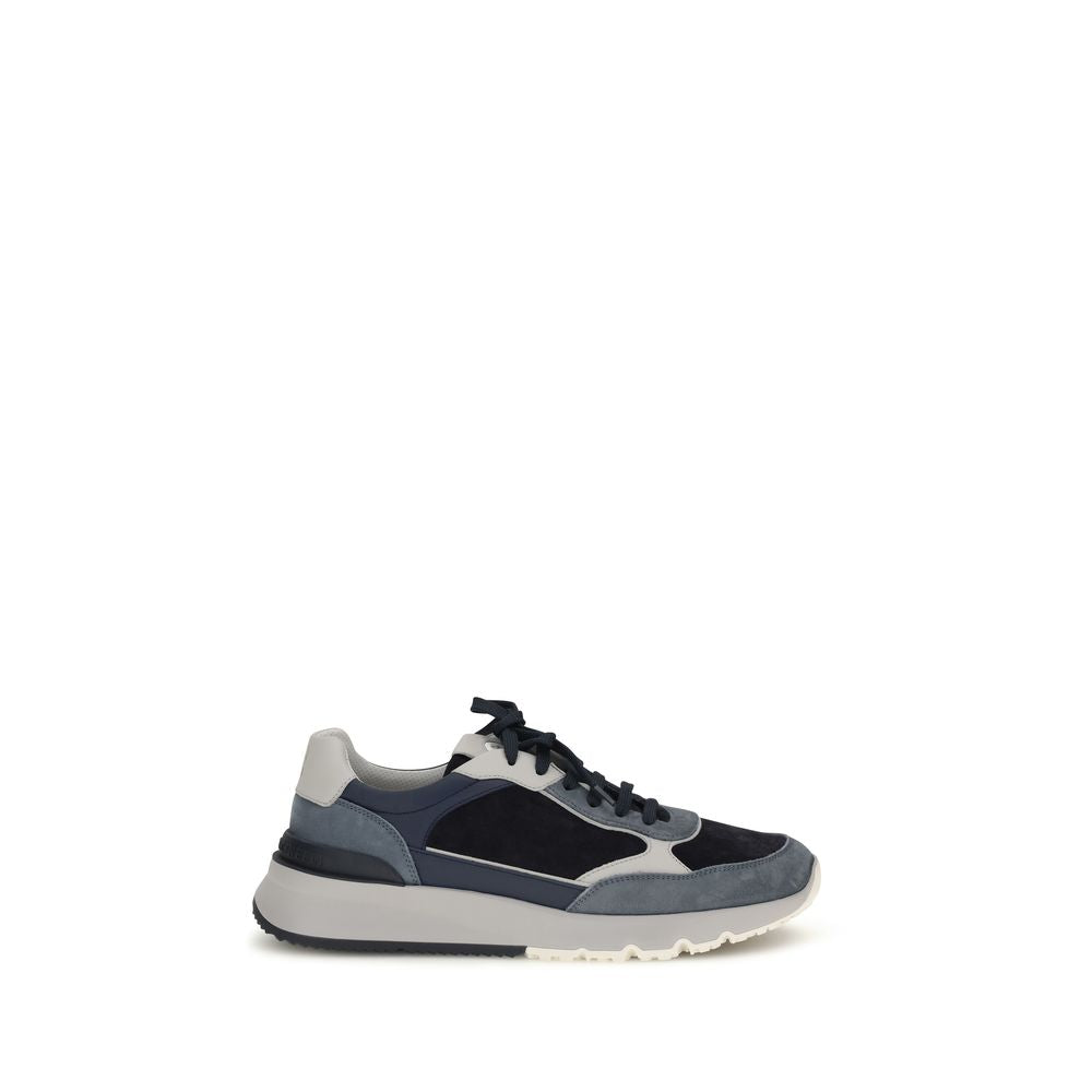 Brunello Cucinelli Blue Athletic Sneakers