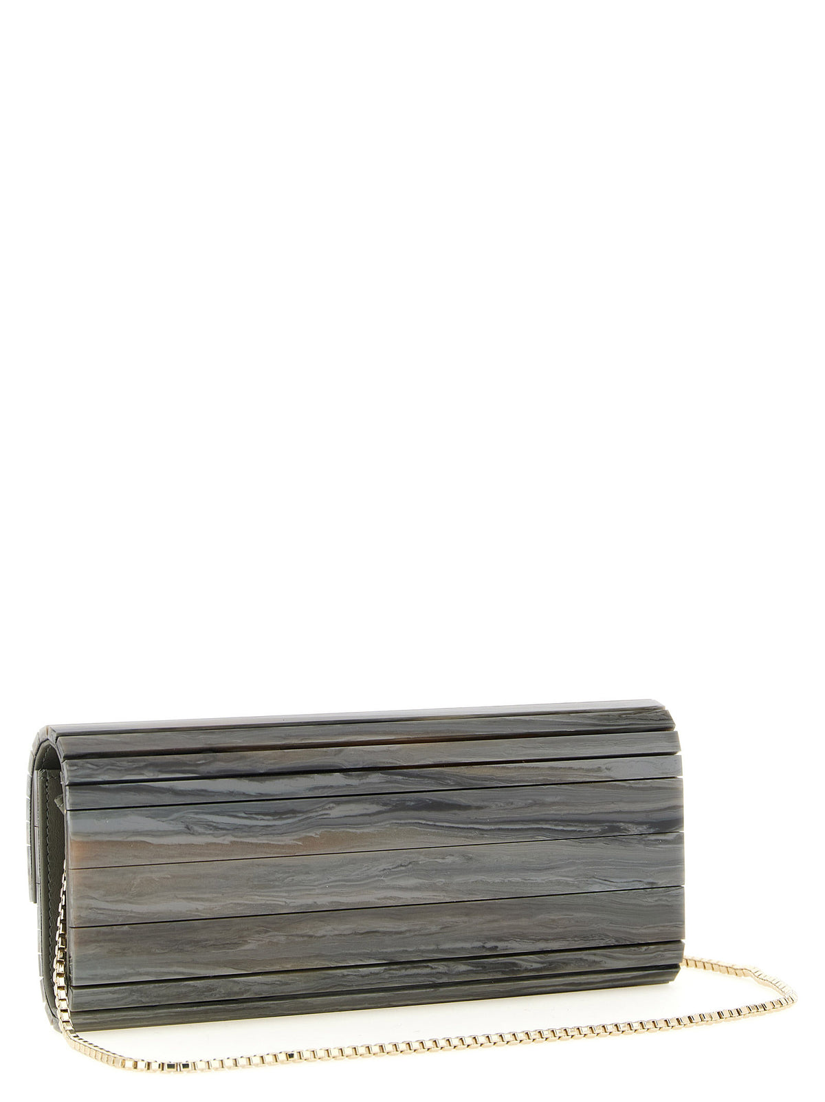 Jimmy Choo Gray Clutch Bag