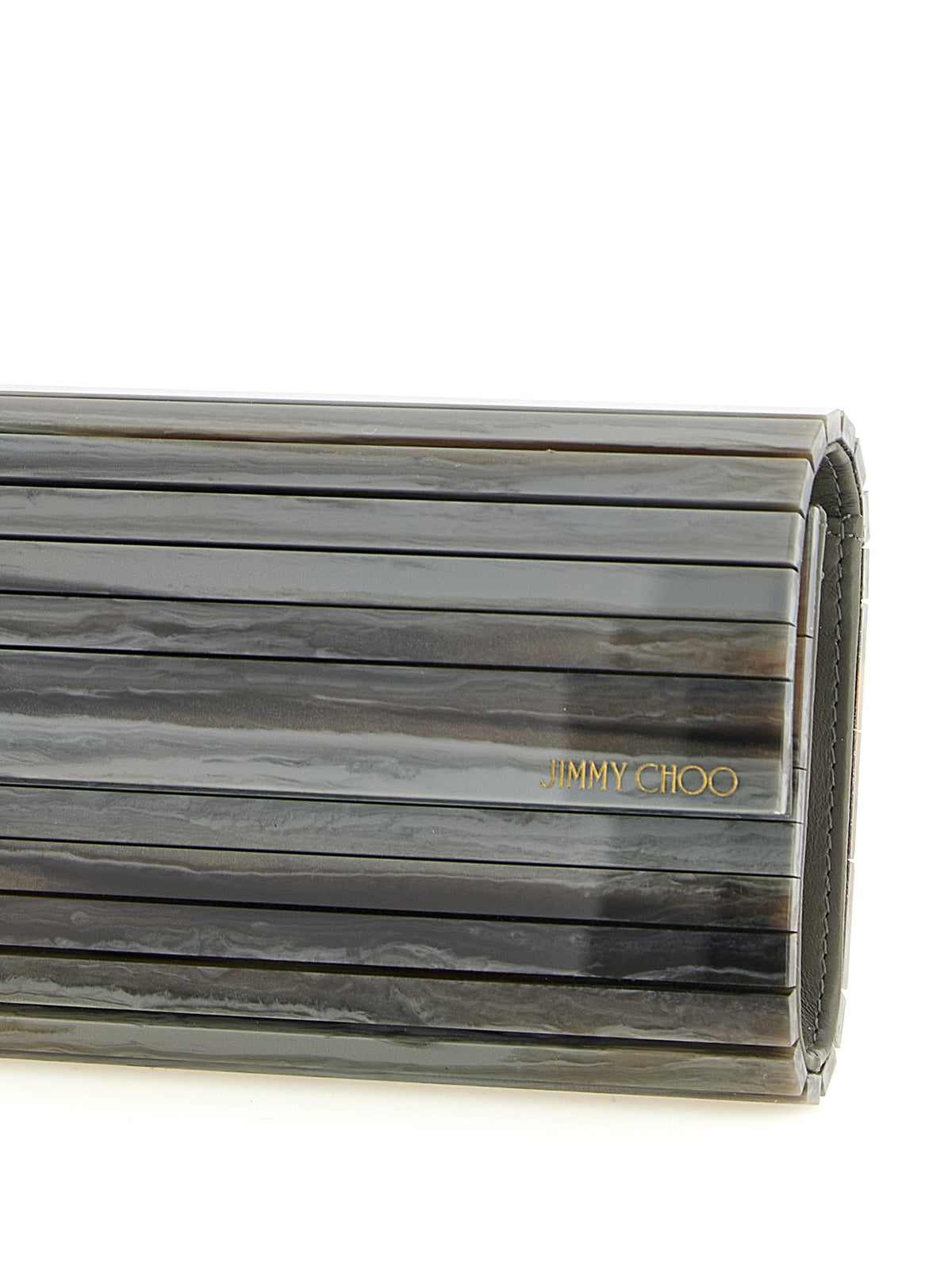 Jimmy Choo Gray Clutch Bag