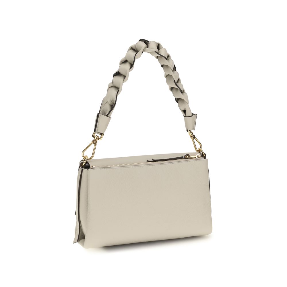 Coccinelle Beige Leather Shoulder Bag