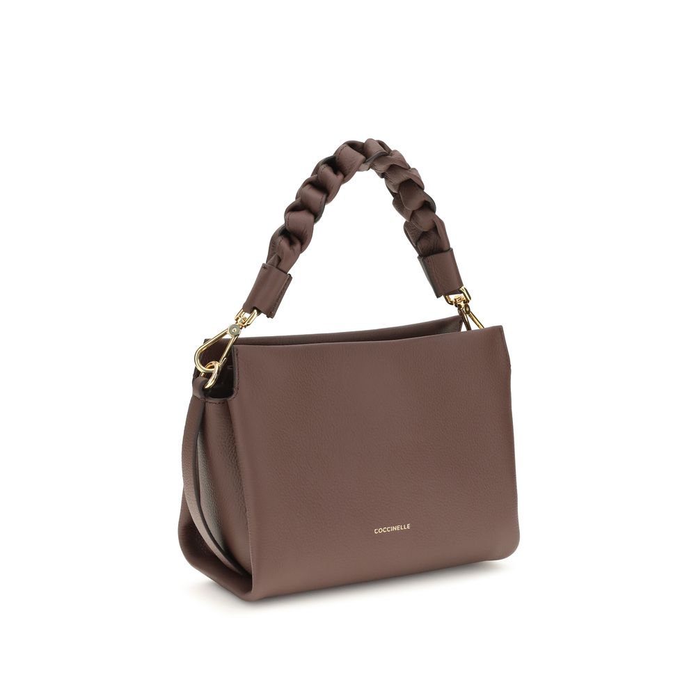 Coccinelle Brown Calf Leather Bos Taurus Shoulder Bag